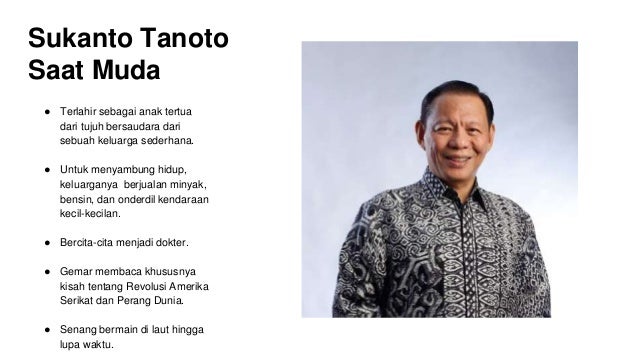 Sukanto Tanoto: Kisah Inspiratif Pengusaha Sukses Indonesia
