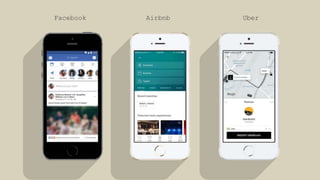 Facebook Airbnb Uber
 