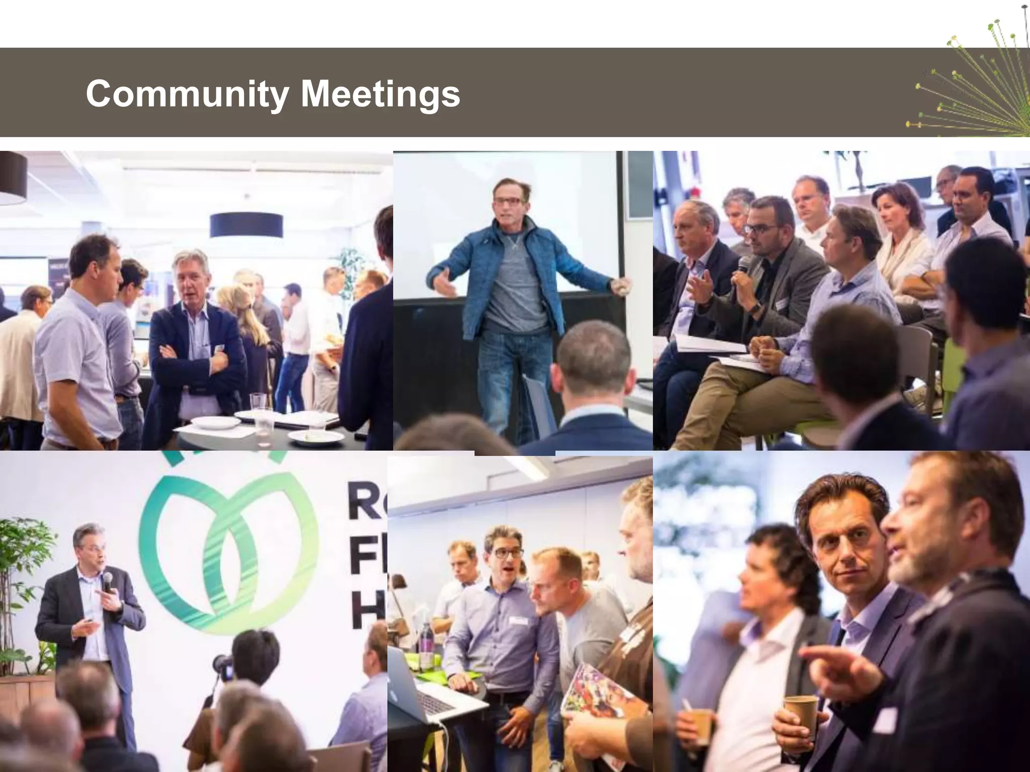 Community Meetings
6
 