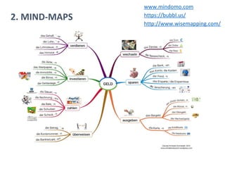 2. MIND-MAPS
www.mindomo.com
https://bubbl.us/
http://www.wisemapping.com/
 