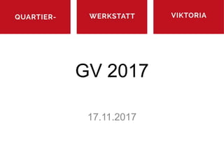 GV 2017
17.11.2017
 