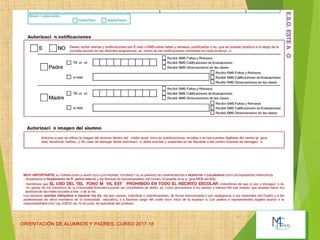 ORIENTACIÓN DE ALUMNOS Y PADRES. CURSO 2017-18
6
 