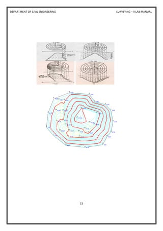 DEPARTMENT OF CIVIL ENGINEERING SURVEYING – II LAB MANUAL
15
 
