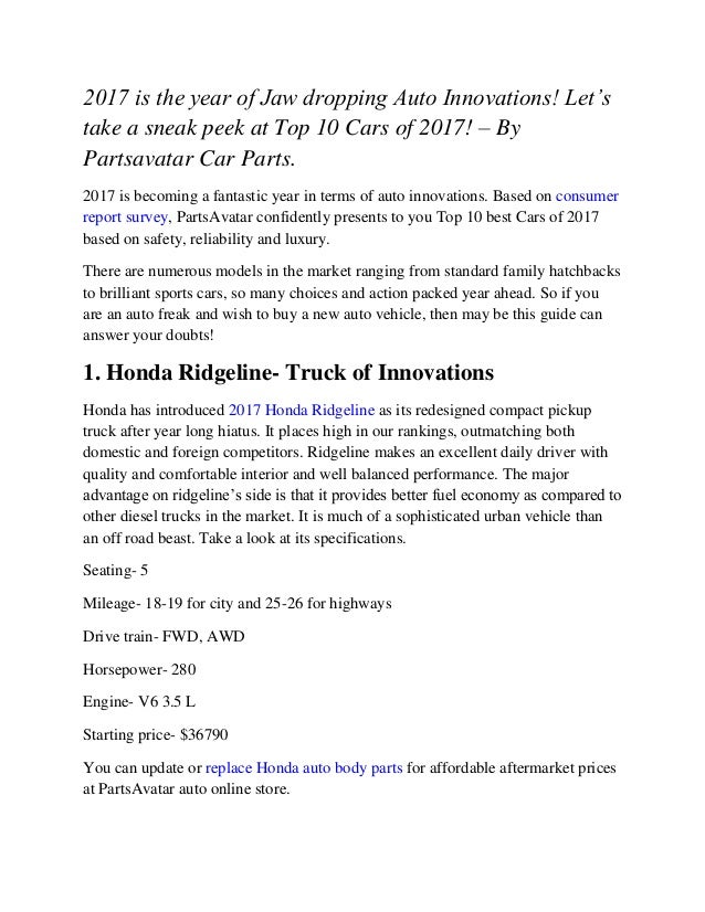 Parts Avatar Auto Review Are You Confused And Don T Know What Car Yo