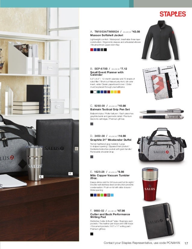 Staples Promotional Products Healthcare Ideas