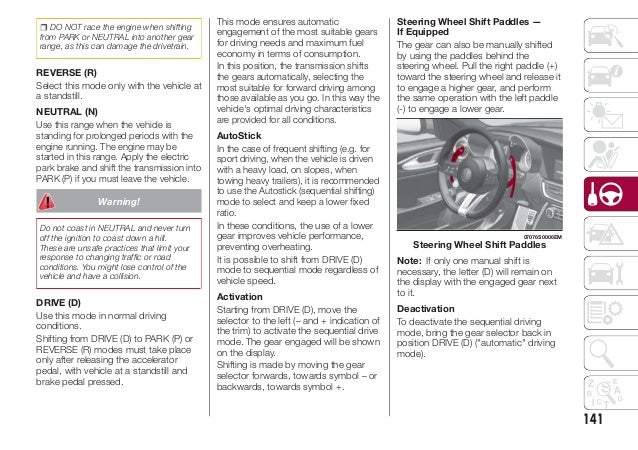 2017 Alfa Romeo Giulia Owners Manual
