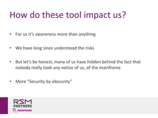 2017 - A New Look at Mainframe Hacking and Penetration Testing v2.2 | PDF