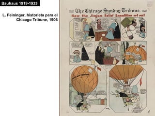 L. Feininger, historieta para el
Chicago Tribune, 1906
Bauhaus 1919-1933
 