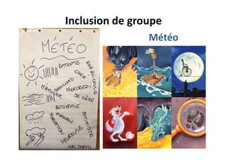 Inclusion de groupe
Météo
 