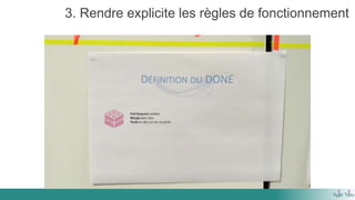 3. Rendre explicite les règles de fonctionnement
 