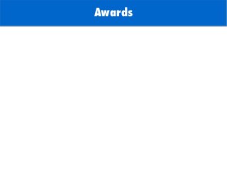 TODO: Add background with
Sun
Awards
 