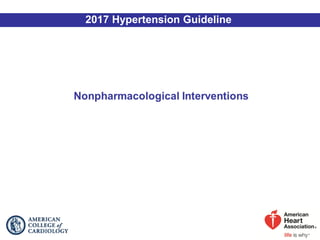 2017 Hypertension Guideline
 