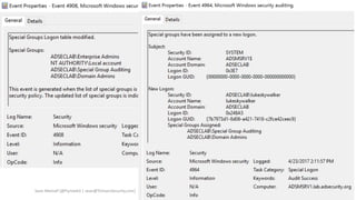 Sean Metcalf [@Pyrotek3 | sean@TrimarcSecurity.com]
 