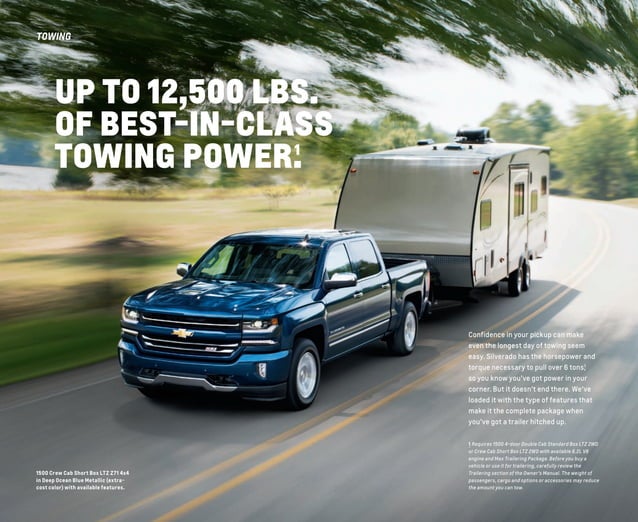 2017 Chevrolet Silverado Catalog PDF Pickup Trucks Auto Body Styles