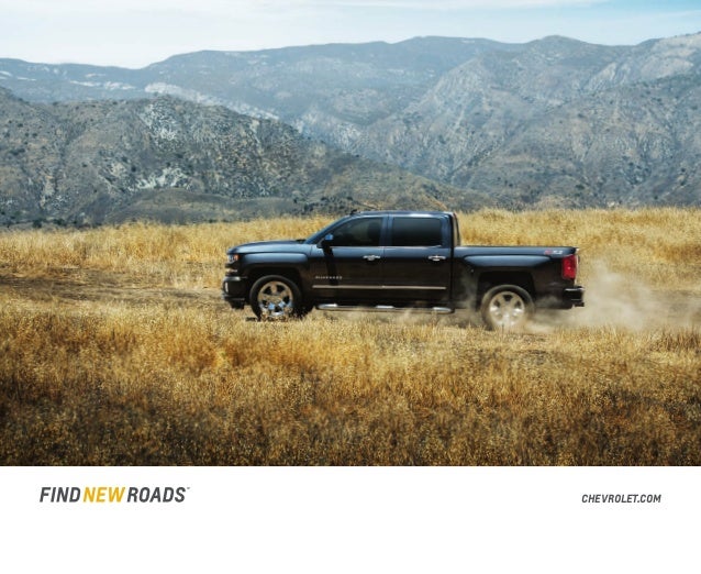 2017 Chevrolet Silverado Catalog