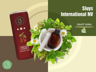 CRAFT SODA
Sluys
International NV
 