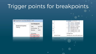Trigger points for breakpoints
37
 
