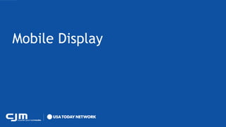 Click to edit Master text styles
Mobile Display
Table of Contents
 