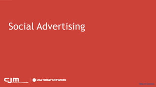 Click to edit Master text styles
Social Advertising
Table of Contents
 