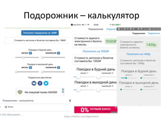 Подорожник – калькулятор
https://twitter.com/AgileArtem
 