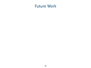 Future Work
28
 