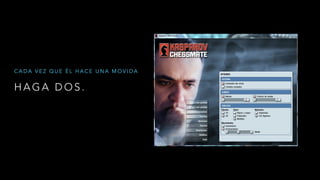 H A G A D O S .
C A D A V E Z Q U E É L H A C E U N A M O V I D A
 