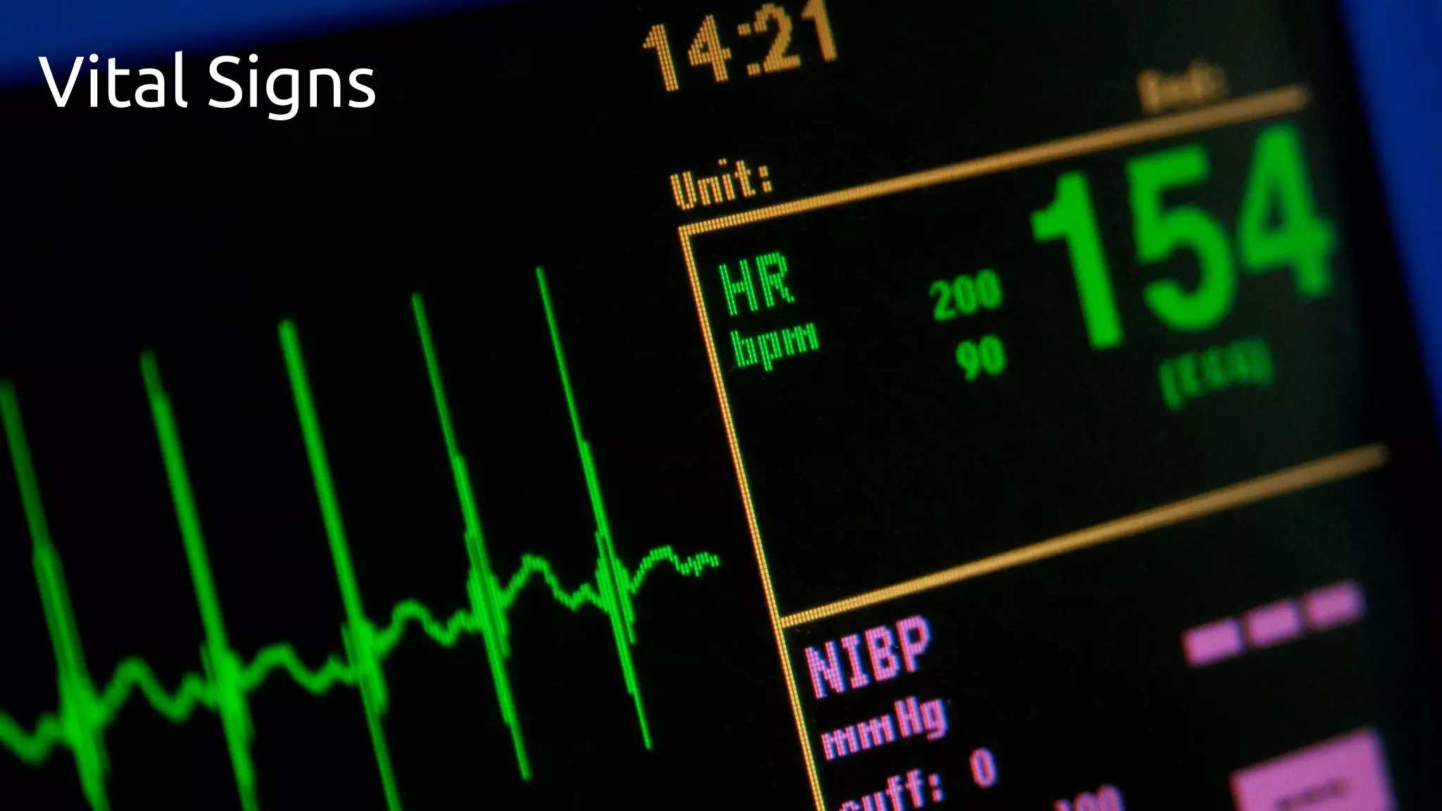 Vital Signs
 