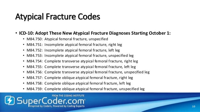 2017 ICD-10-CM: Updates and Challenges for Orthopedics 2017 ICD-10-CM: Updates and Challenges for Orthopedics
