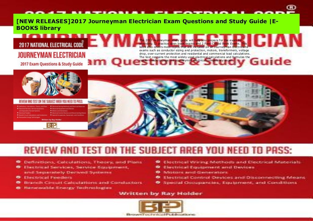 [NEW RELEASES]2017 Journeyman Electrician Exam Questions and Study ...