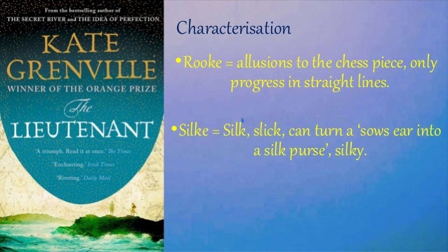 Kate Grenville The Lieutenant Annotation Guide
