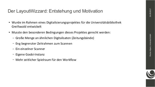 Nachbearbeitung Von Bildern Mit Dem Layoutwizzard Oder Warum Wir Bi