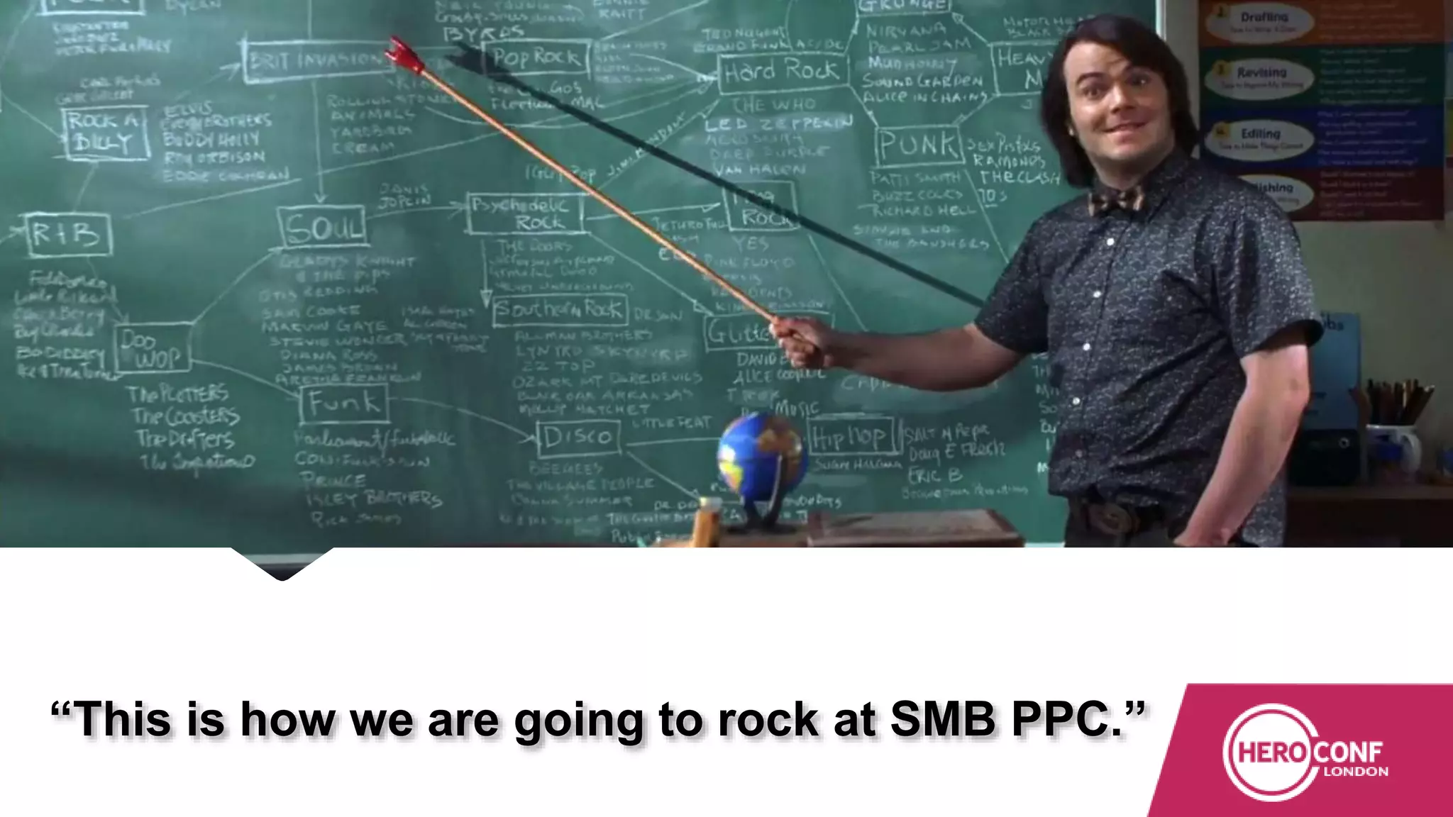 “This is how we are going to rock at SMB PPC.”
 