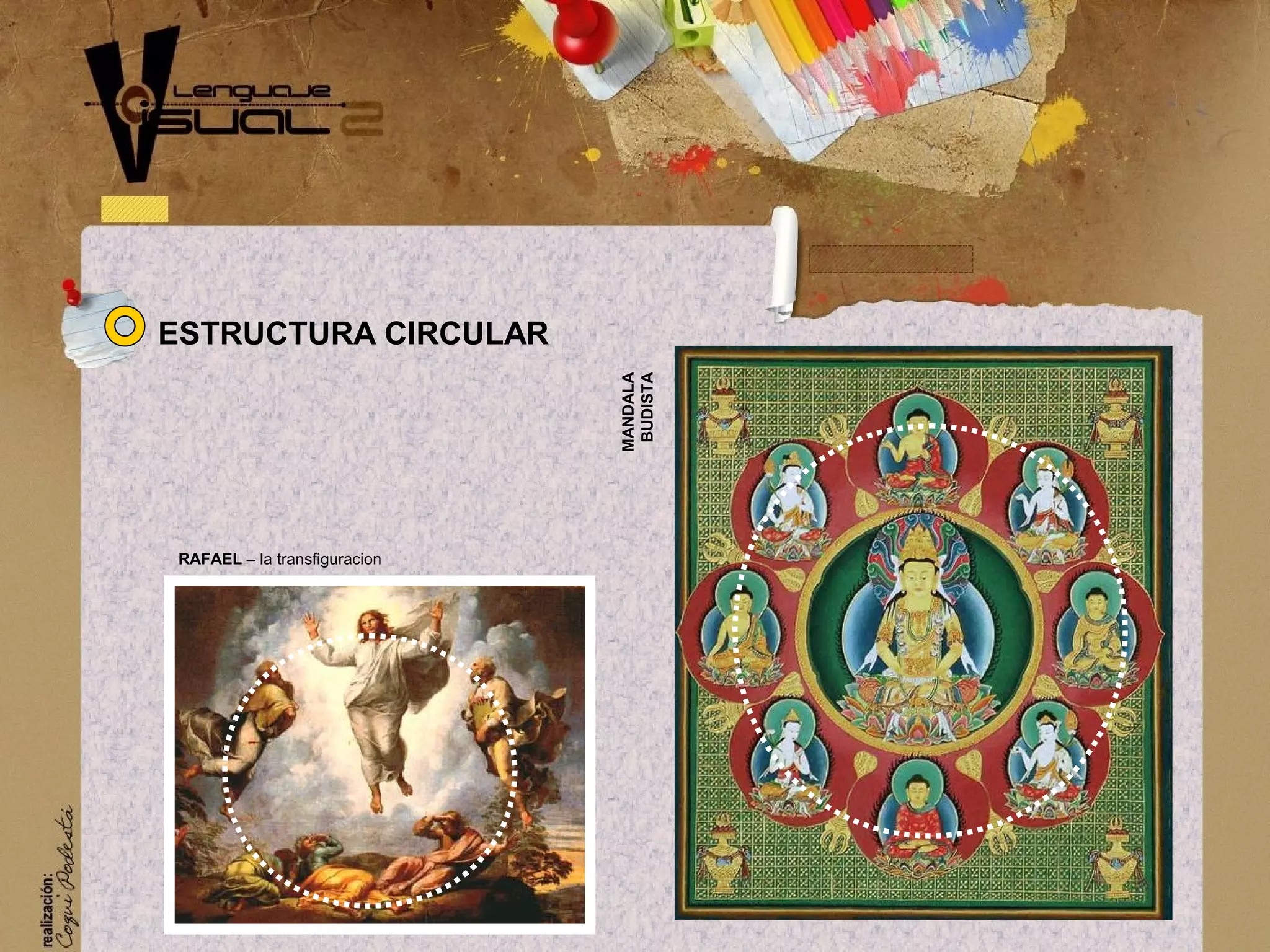 RAFAEL &ndash; la transfiguracion
MANDALA
BUDISTA
ESTRUCTURA CIRCULAR
 