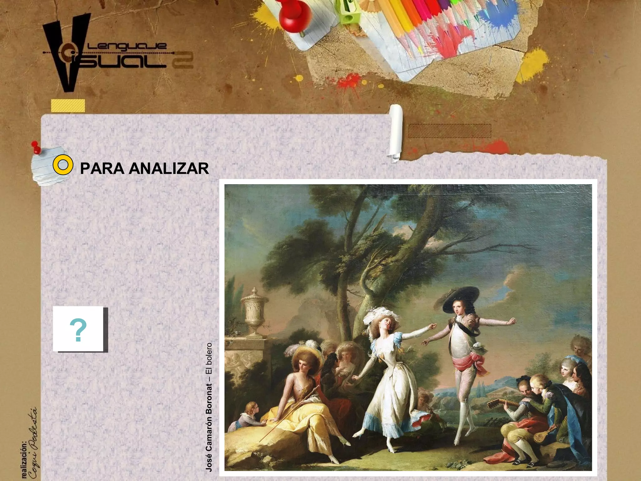 PARA ANALIZAR
??
Jos&eacute;Camar&oacute;nBoronat&ndash;Elbolero
 