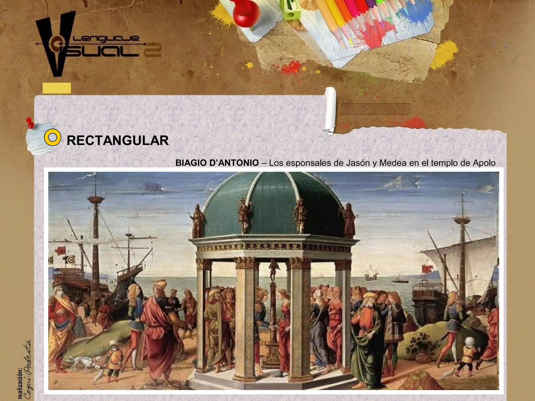 BIAGIO D&rsquo;ANTONIO &ndash; Los esponsales de Jas&oacute;n y Medea en el templo de Apolo
RECTANGULAR
 