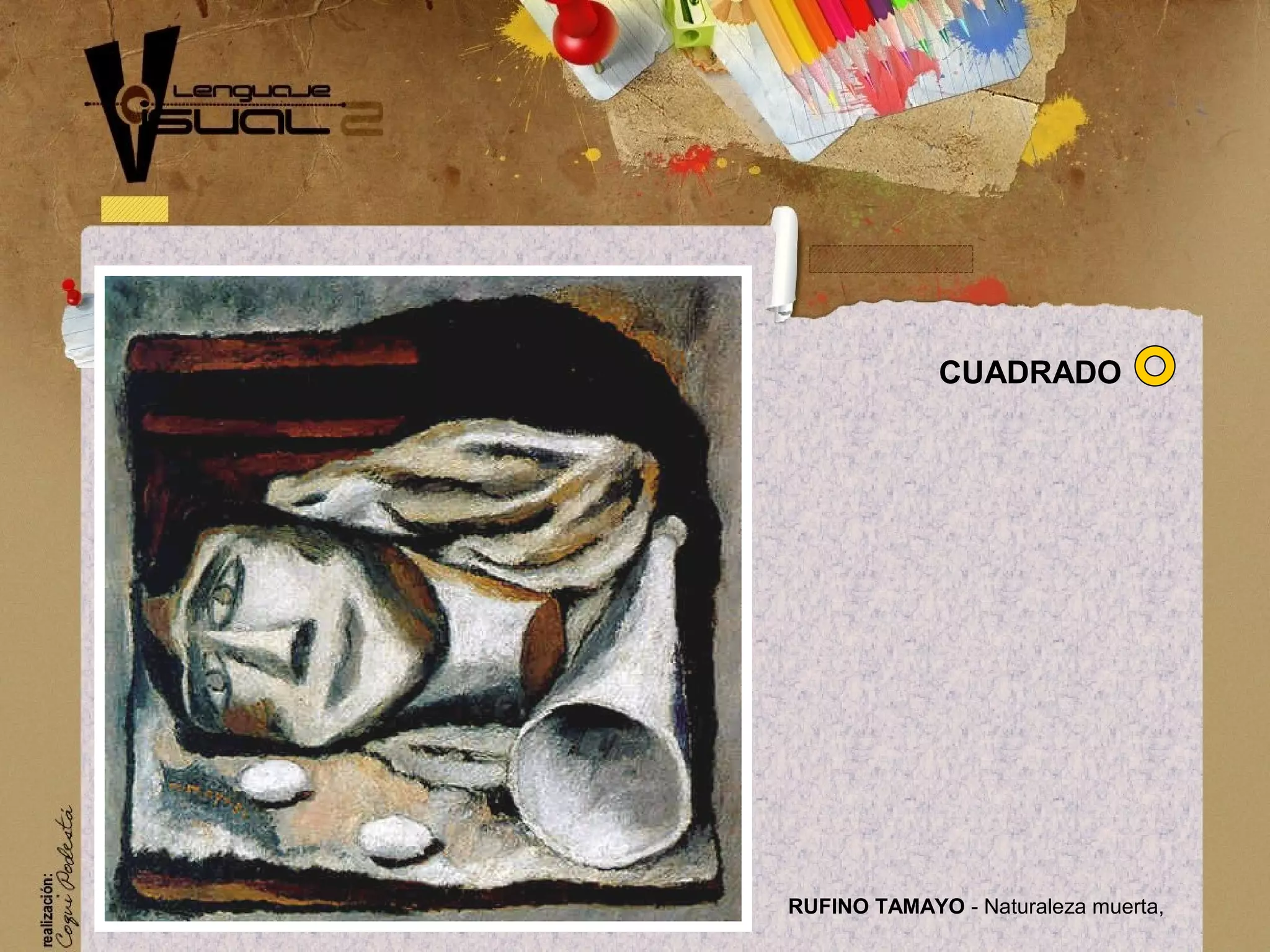 RUFINO TAMAYO - Naturaleza muerta,
CUADRADO
 