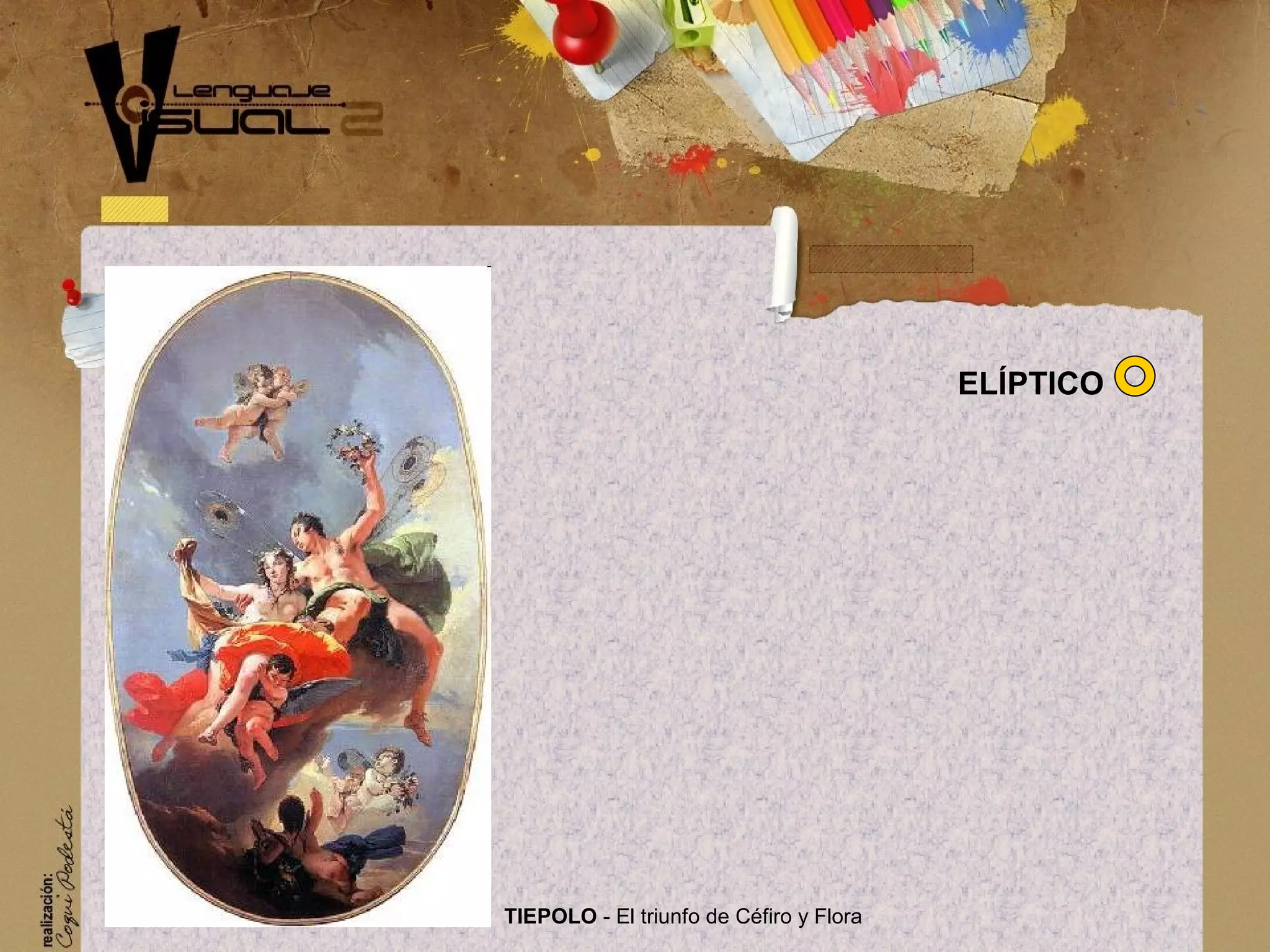TIEPOLO - El triunfo de C&eacute;firo y Flora
EL&Iacute;PTICO
 