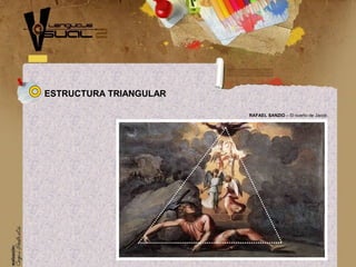 RAFAEL SANZIO – El sueño de Jacob
ESTRUCTURA TRIANGULAR
 