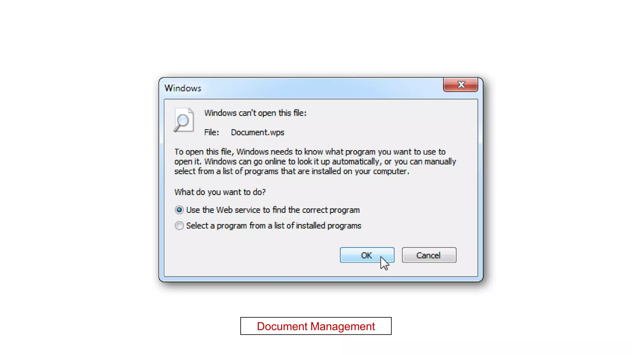Document Management
 