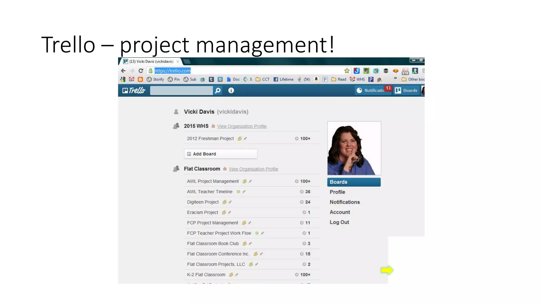 Trello – project management!
 
