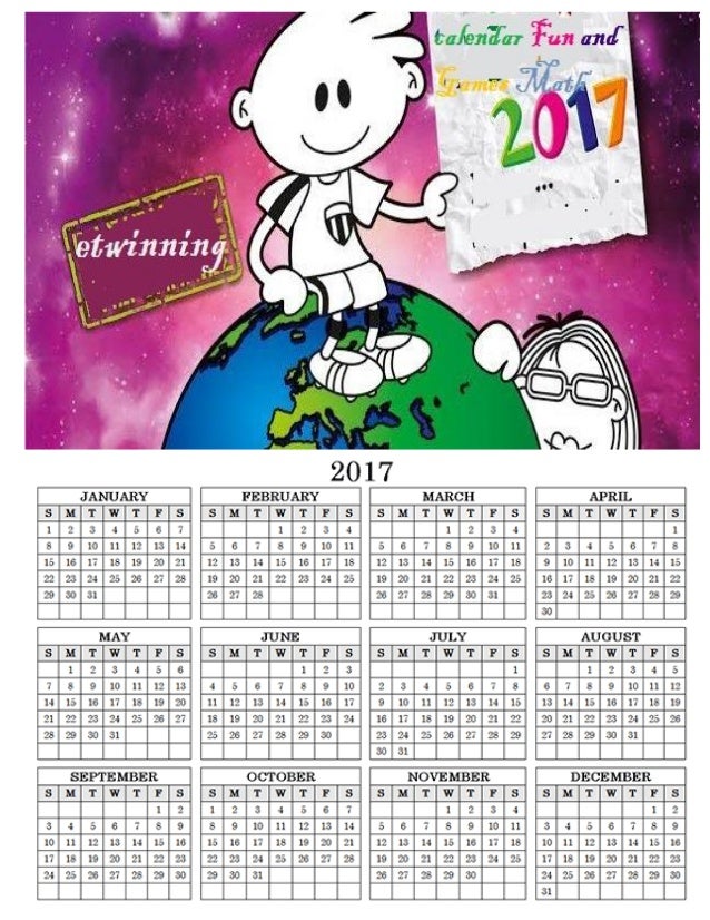 2017 Calendar Template © calendarlabs.com
 
