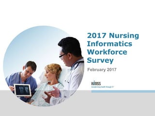 2017 Nursing
Informatics
Workforce
Survey
February 2017
 