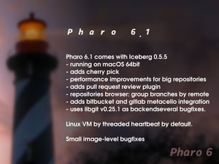 What is new with Pharo 6