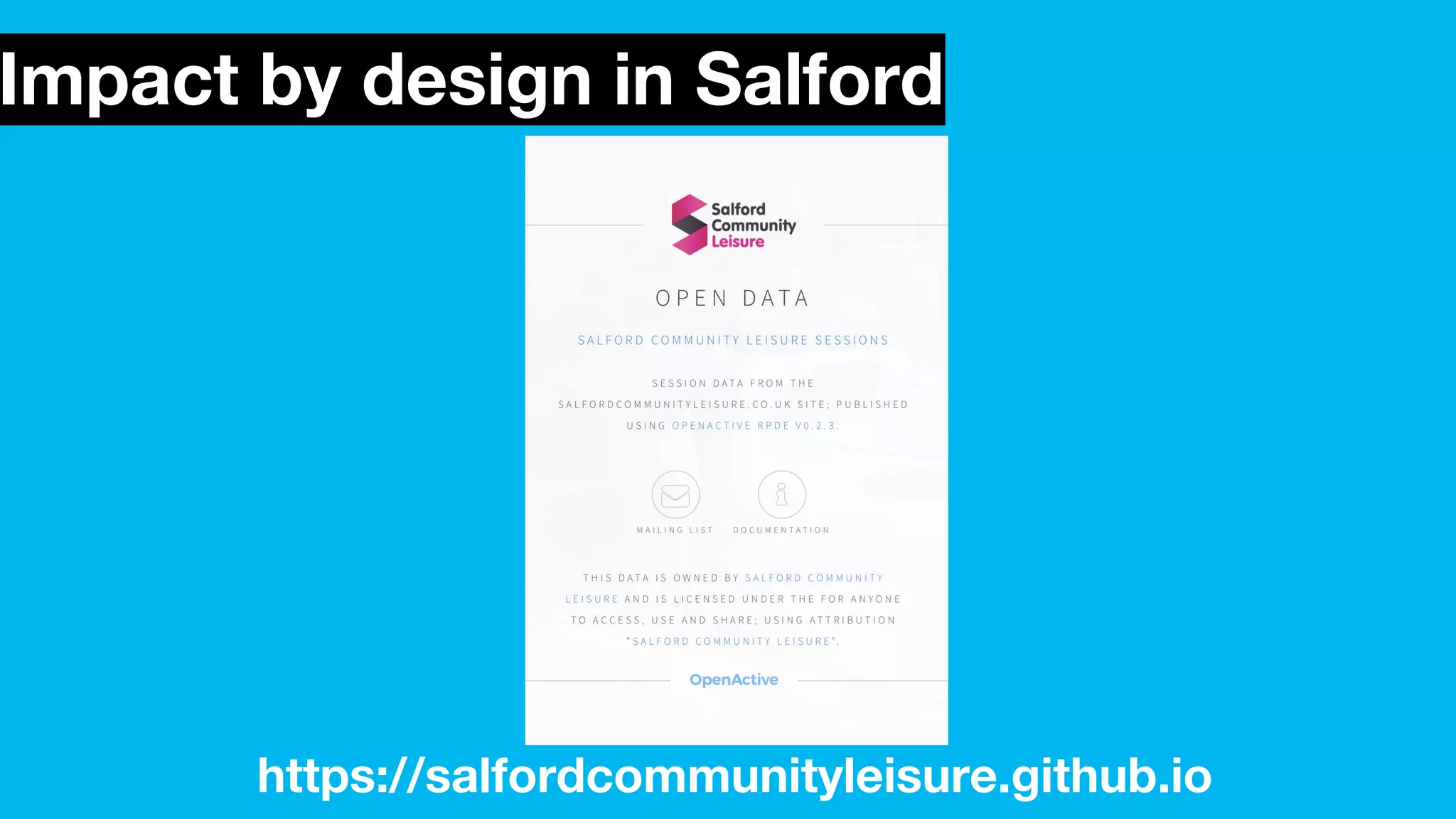 https://salfordcommunityleisure.github.io
Impact by design in Salford
 