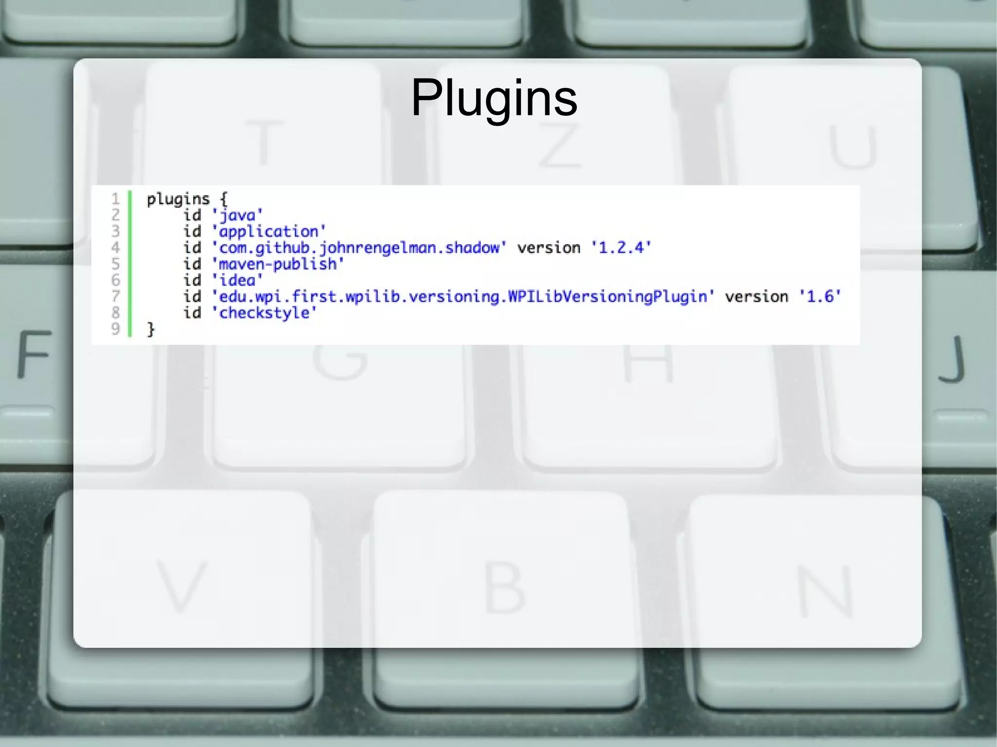 Plugins
 