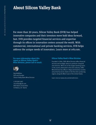 Silicon Valley Bank 2017 State of the Wine Industry Report