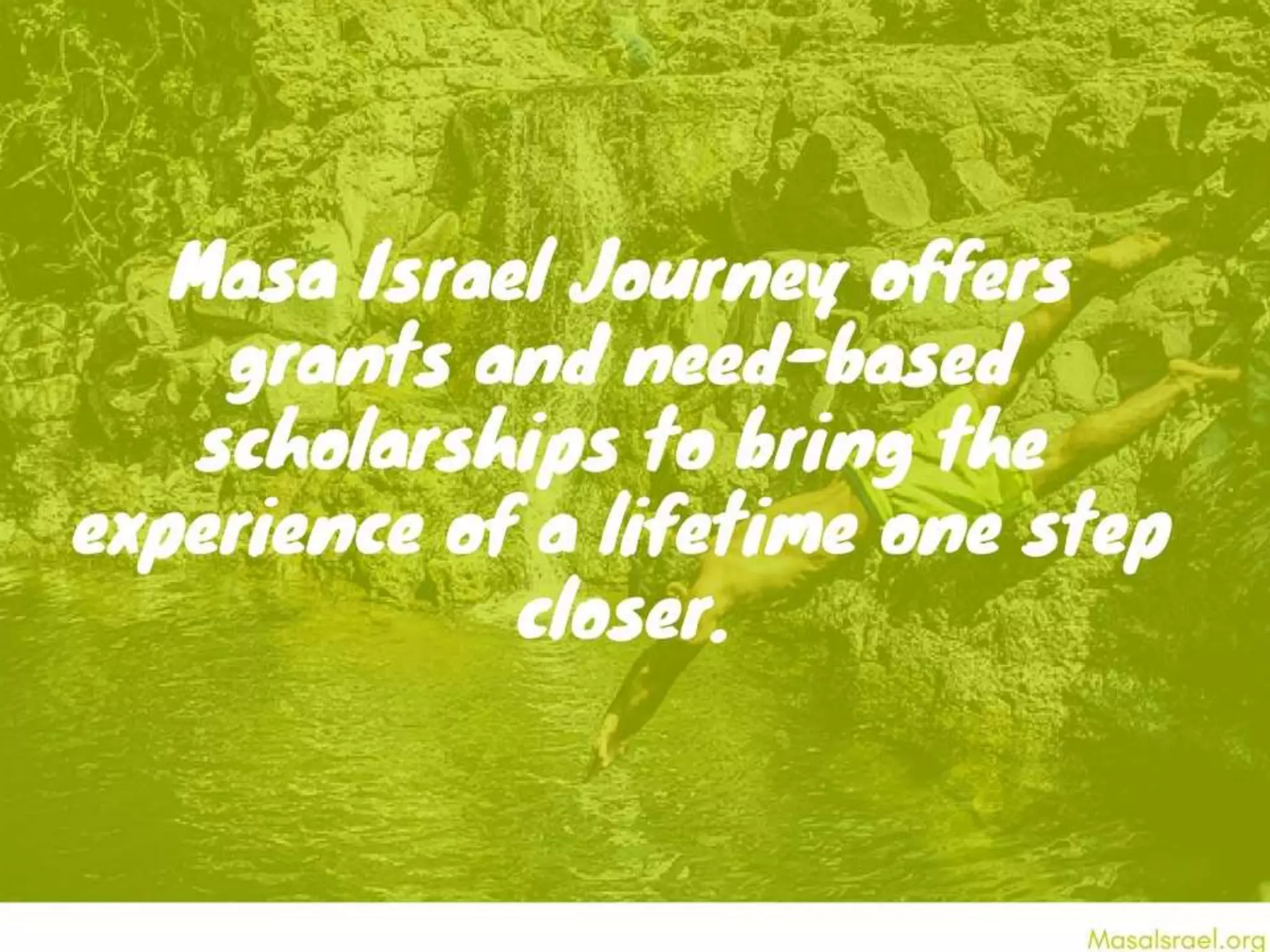 Masa Israel Programs Overview