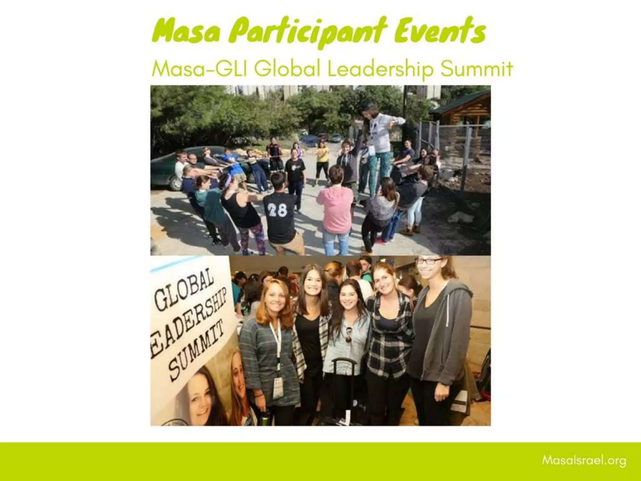 Masa Israel Programs Overview
