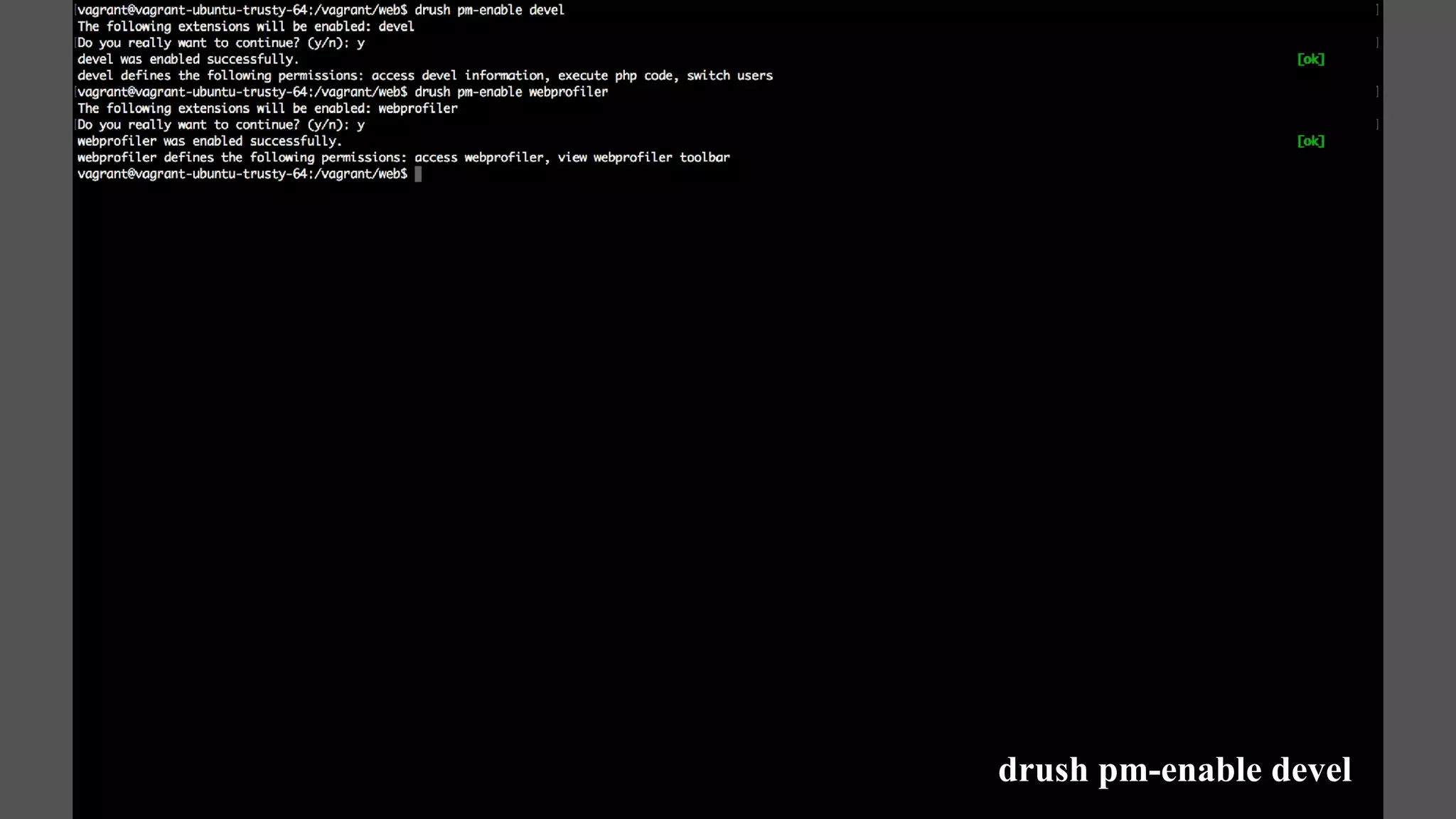 drush pm-enable devel
 