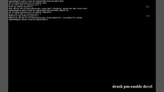 drush pm-enable devel
 
